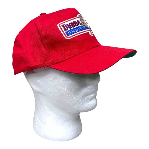 Bubba Gump Shrimp Co. Red Adjustable Hat Embroidered Logo Cap Forrest Gump READ - Picture 3 of 9